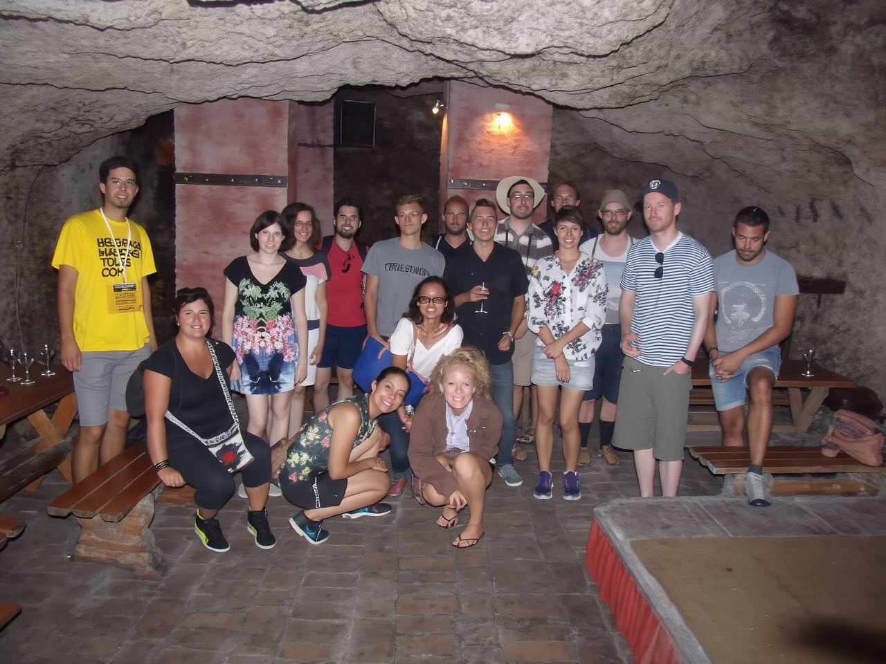 Belgrade: Underground Tour with Glass of Wine