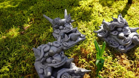 世界に一つだけのオリジナル鬼瓦を作ろう!!