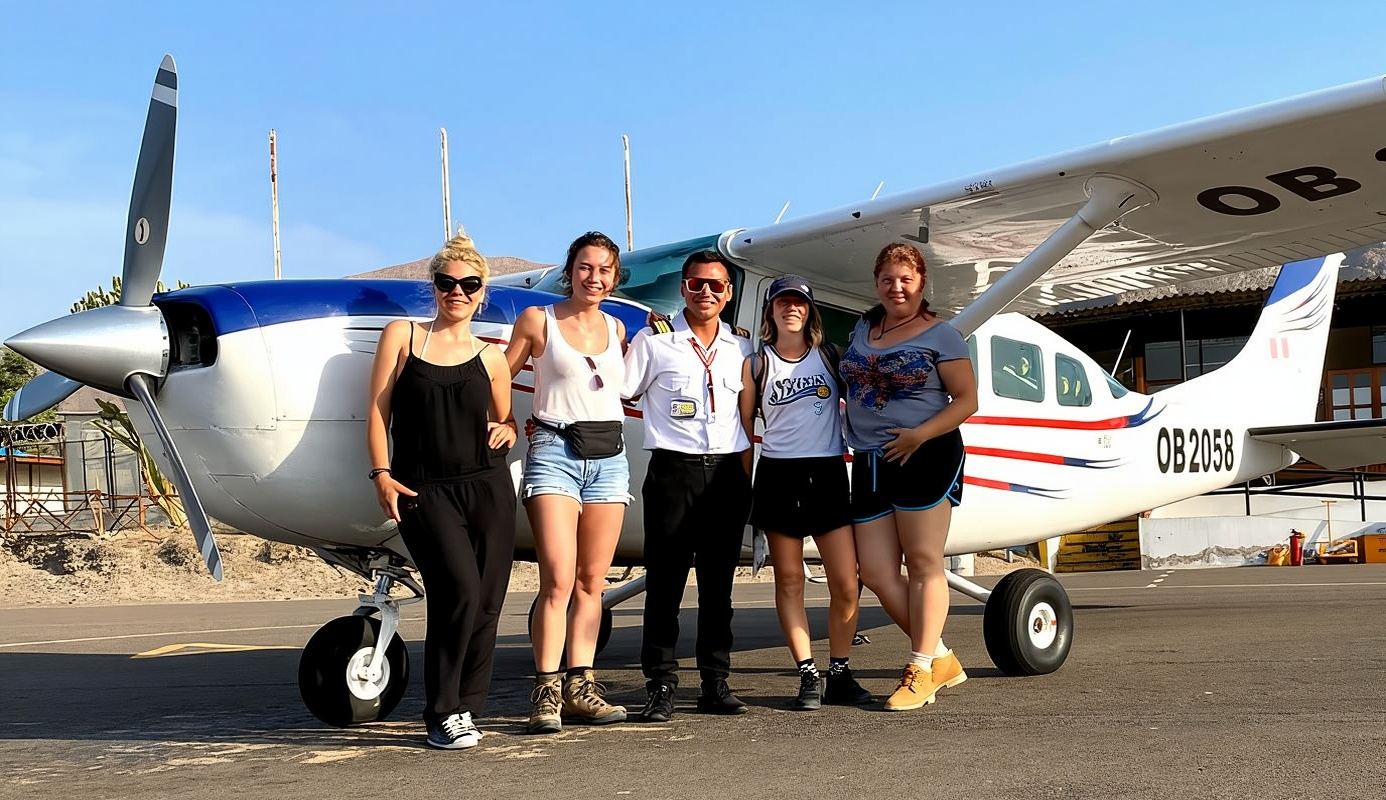 Lima: Nazca Lines - Flight from Lima - Fly Over Geoglyphs