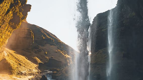 레이캬비크: 카틀라 아이스 케이브 & 남부 해안 폭포 투어