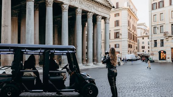 ROME : Visite privée en voiturette de golf