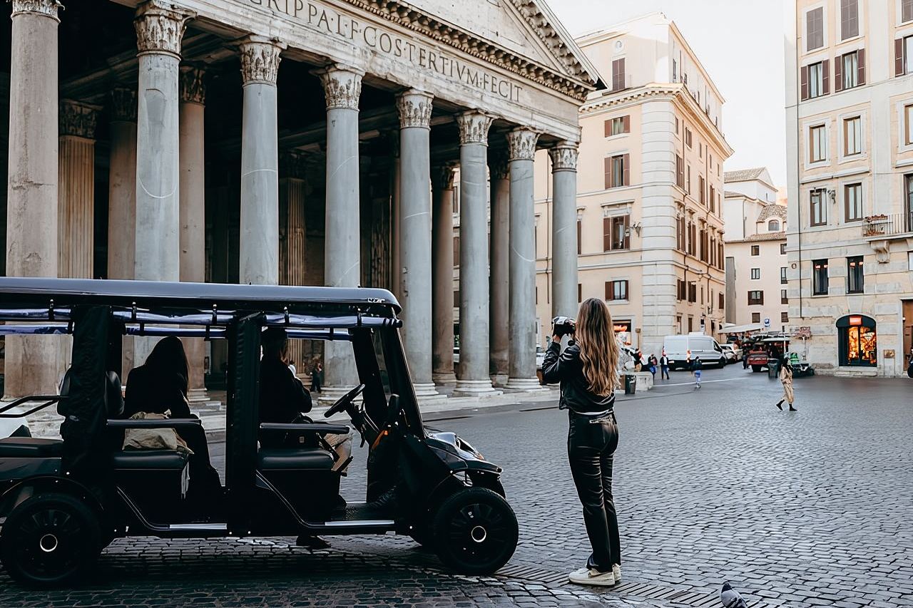 ROMA: Tour privato in golf cart