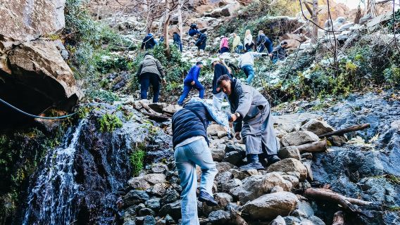 馬拉喀什：阿特拉斯山脈、奧里卡、柏柏爾村莊和午餐