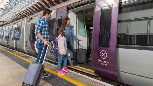 【早割特典】ロンドン・ヒースロー空港急行便 Eチケット●パディントン駅ロンドン・ヒースロー空港片道チケット