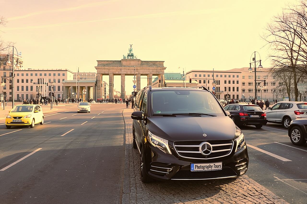 5hours: Guide, Chauffeur & Photographer in Berlin private Tour