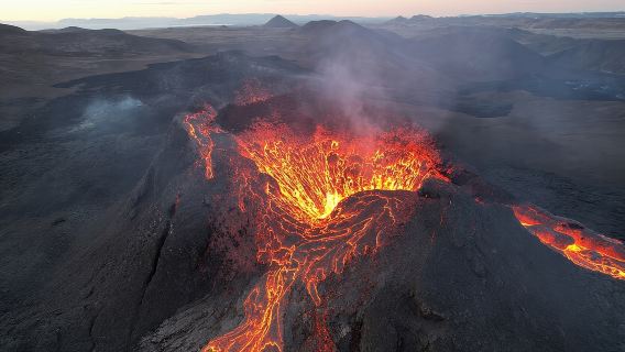 Fagradalsfjordur Volcano and Grindavik one-day tour in Iceland