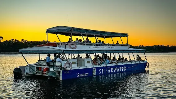 Cruceros al atardecer por el río Zambezi desde las cataratas Victoria