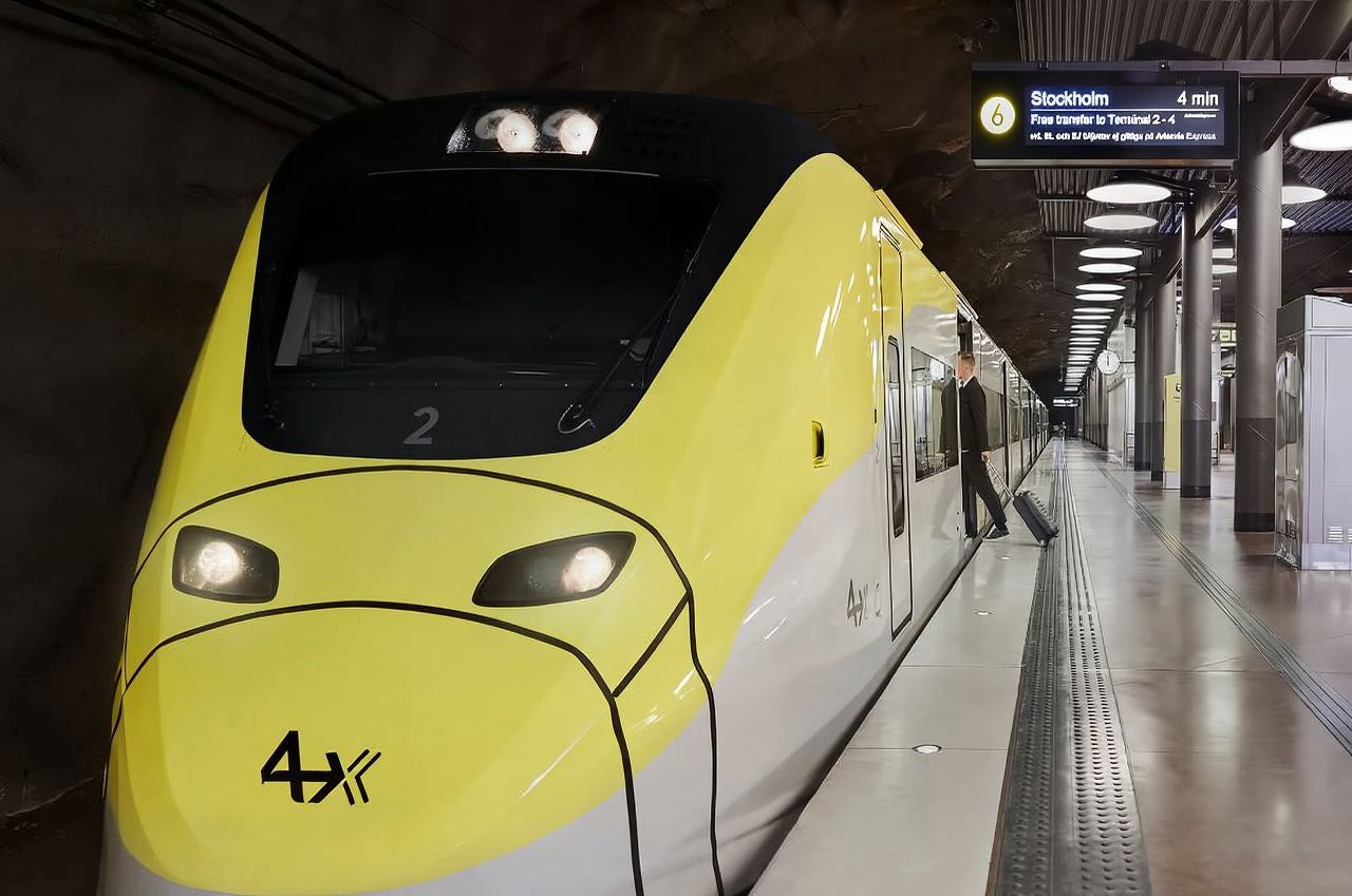Arlanda Express : Billet aller simple / aller-retour entre la gare centrale de Stockholm et l'aéroport