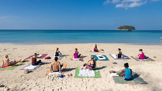 Low price tour: Beach Yoga Class in Phuket | From only 409 THB