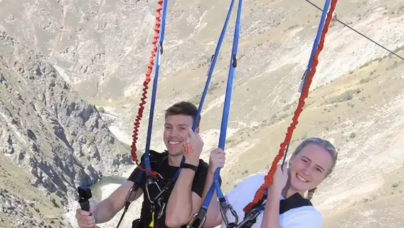 Queenstown Nevis Swing high altitude swing experience bungee jumping 2336