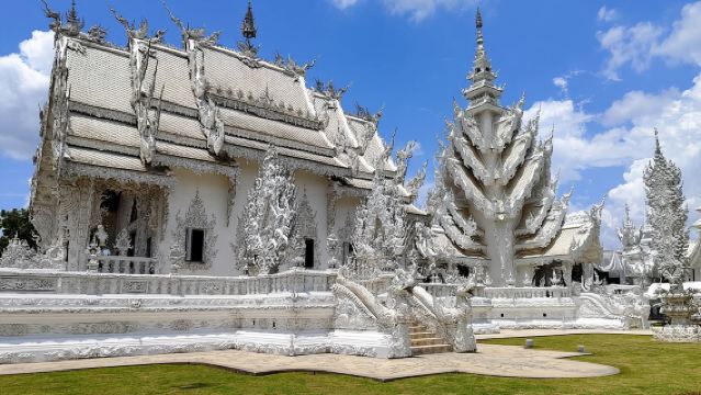 Tour giornaliero da Chiang Mai a Chiang Rai: Tempio Bianco e altro con pranzo incluso
