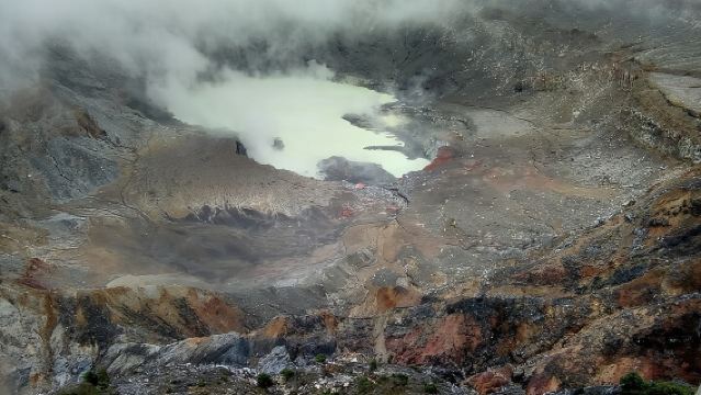Poas Volcano waterfalls and coffee tour from from San Jose