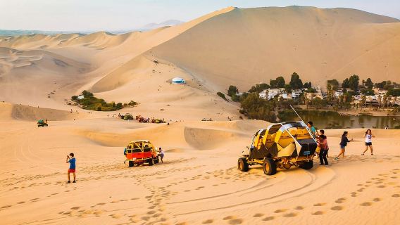 Vanuit Huacachina: Buggy in de duinen van Huacachina + Zonsondergang