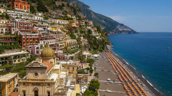 Tur Pribadi Positano & Sorrento dengan Kelas Pizza di Naples