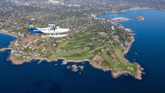 Victoria: Recorrido panorámico extendido en hidroavión (compatible con cruceros)
