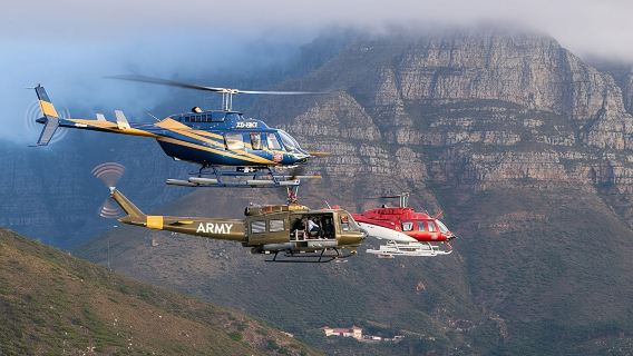 Cape Town Two Oceans Scenic Helicopter flight Day Tours
