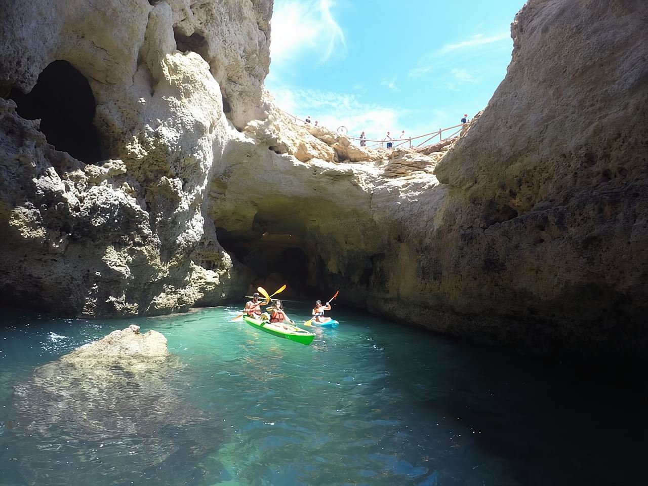 The Algarve: Benagil Cave Kayak Tour
