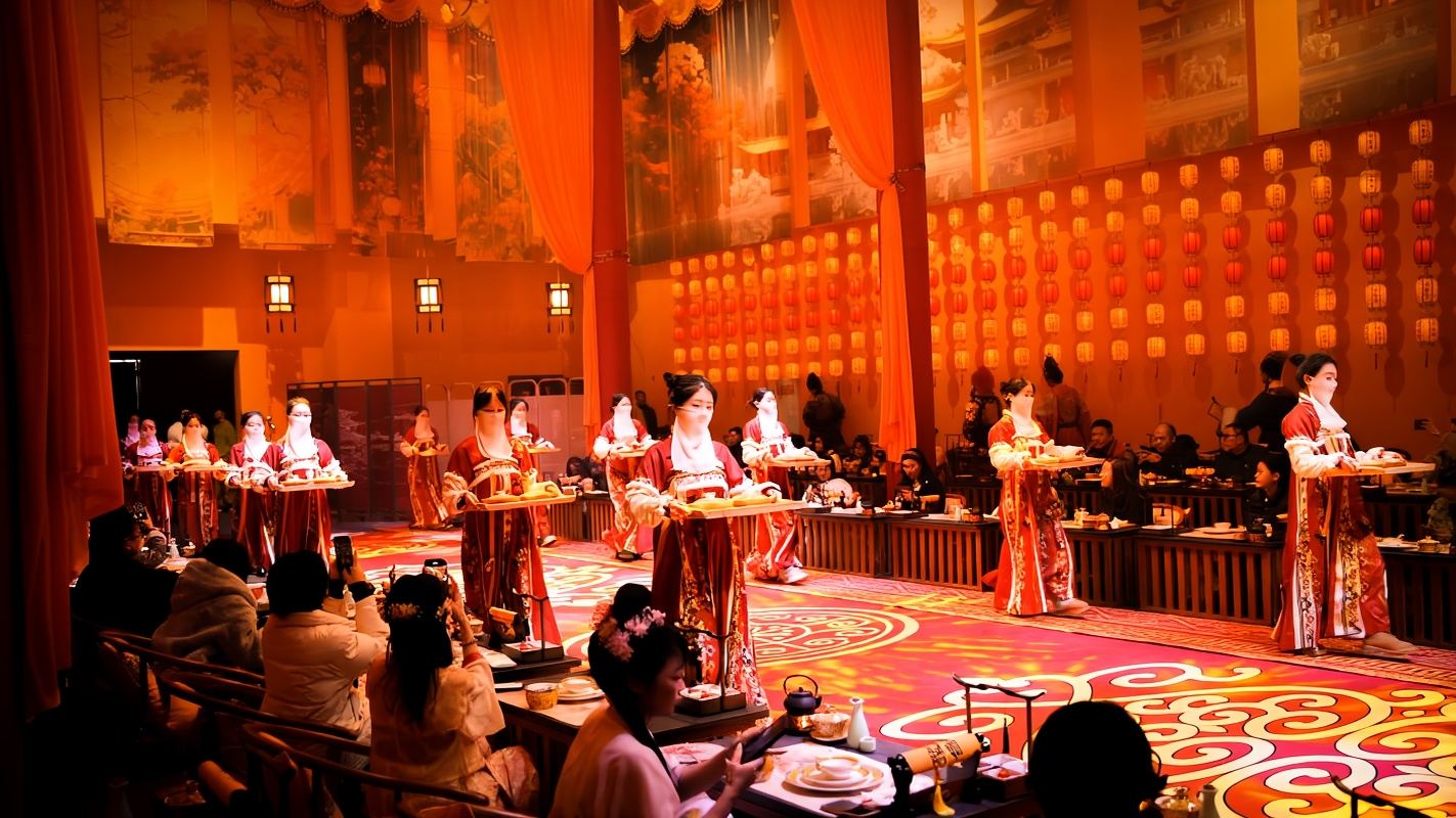 Chongqing Qingyu Banquet • Imperial Feast Experience (Court cuisine + classical makeup experience + traditional costume experience)