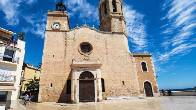 Sitges Beach + Church + Freixenet + Penedès Wine Region