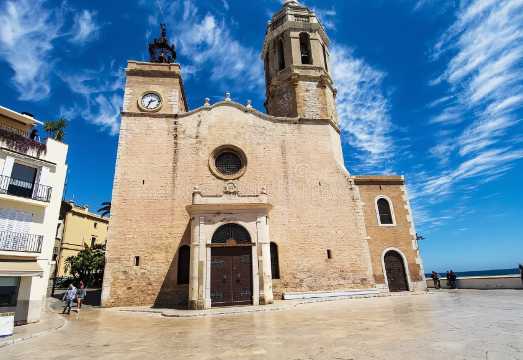 Sitges Beach + Church + Freixenet + Penedès Wine Region