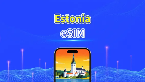 Estonia 5G eSIM  | 3 Networks Covered | Fully Supports AI & TikTok | Daily/Total Data Package | 1–30 Days | 24-Hour Billing | QR Code
