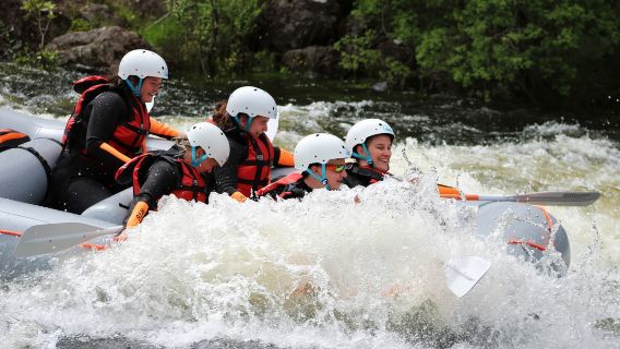 Fort William, Highlands: WHITE WATER RAFTING - River Garry