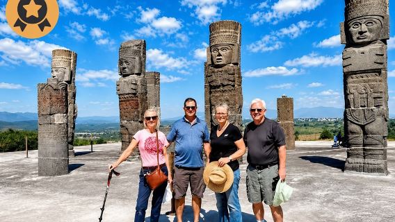 Privat tur: Pyramiderne i Teotihuacan og Piramiderne i Atlantes de Tula