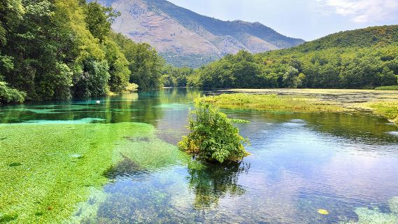 Butrint, Blue Eye, Ksamil and Lekuresi Castle Tour From Saranda