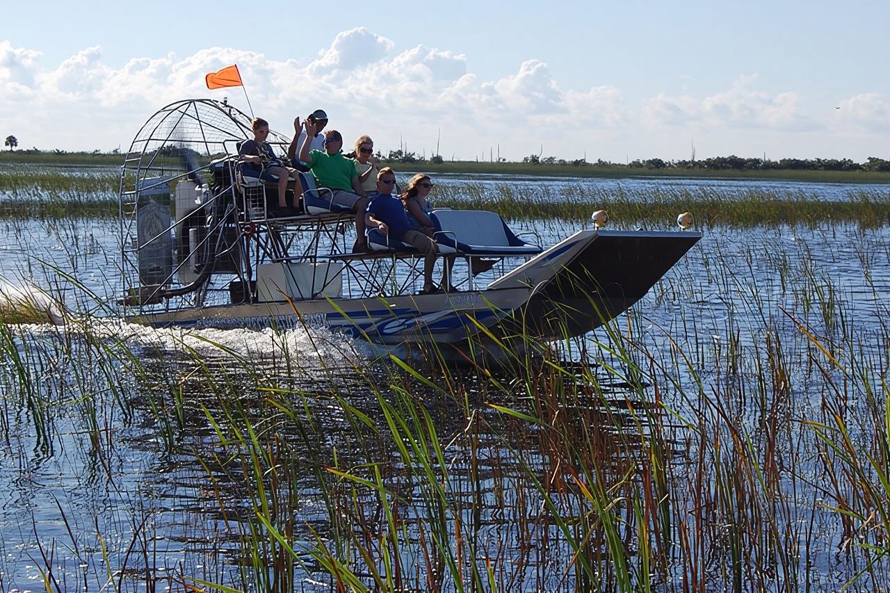 Tour privato: giro in idroscivolante nelle Everglades della Florida e avventura nella natura selvaggia