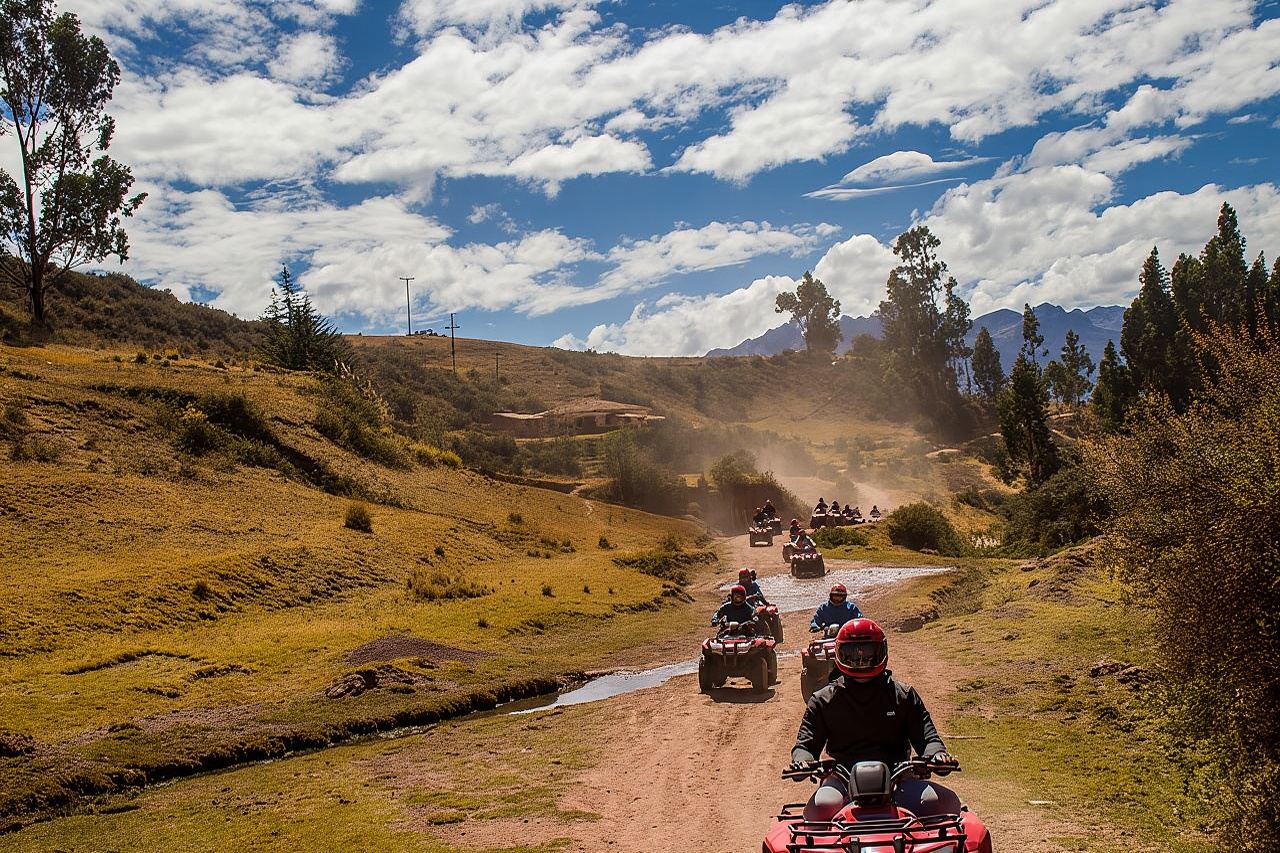 Quad Bike Tour Moray and Maras Salt Mines from Cusco