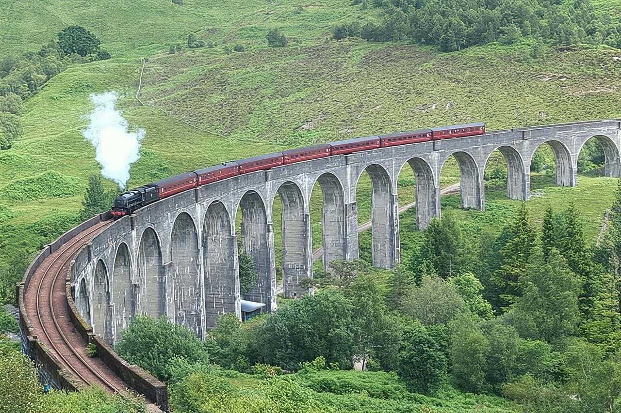Privé Harry Potter, Glenfinnan-viaduct, Highland Edinburgh-tour