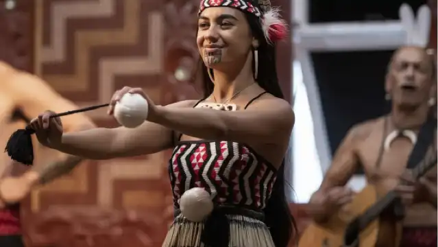 ニュージーランド・テ・プイア - ロトルア、ニュージーランド：マオリ