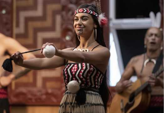 ニュージーランド・テ・プイア - ロトルア、ニュージーランド：マオリ