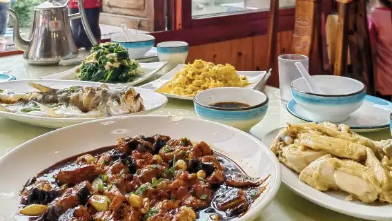 楓涇水鄉私人包團:含午餐及乘船遊覽 (比朱家角更道地)