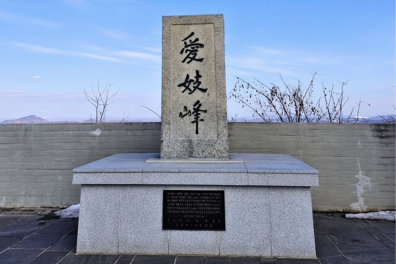 North-South Boundary Line|Aegibong Peace Park X Starbucks with a view of the north X DMZ military camp