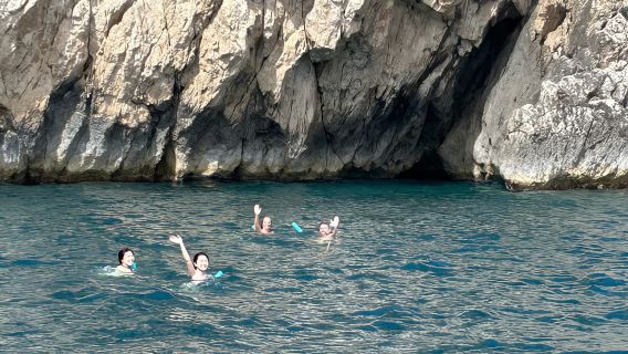 Da Sorrento: gita di un giorno all'isola di Capri con crociera in barca