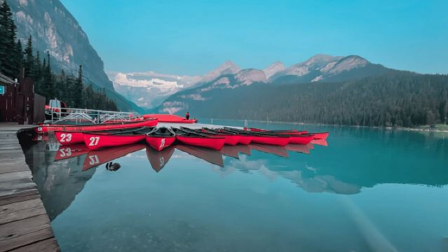 Calgary/Banff: Lake Louise, Minewanka & Johnston Canyon Trip