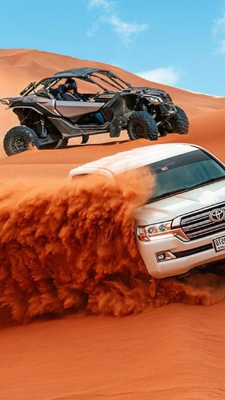 Dubai Desert 1-day Tour [City Hotel Transfer + Camel Riding Experience + Camp Dinner + Show]
