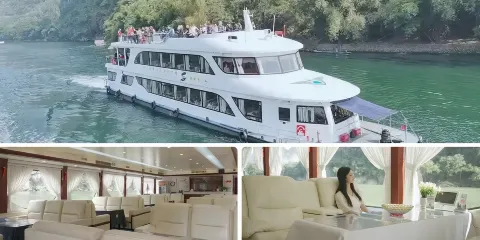 桂林至陽朔漓江三星遊船+酒店接駁+含午餐+中/英語司機