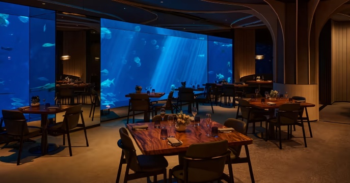 Voucer tunai 100 dolar Singapura untuk Ocean Restaurant di Resorts World Sentosa, Singapura