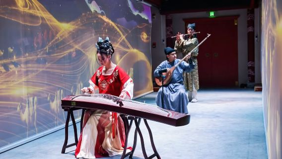 【ウルムチ】長安賦・没入型宮廷宴会（ホログラフィックスクリーン投影+古代風音楽舞踊+盛唐の華+味覚の饗宴+衣装メイク体験オプション）