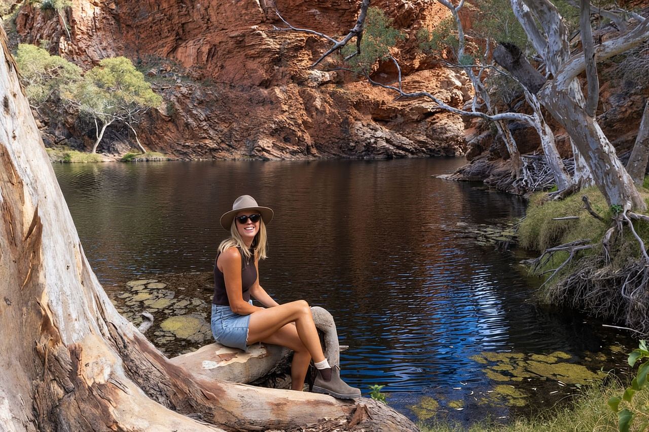 Alice Springs: Jelajah Banjaran MacDonnell Barat & Standley Chasm Tour
