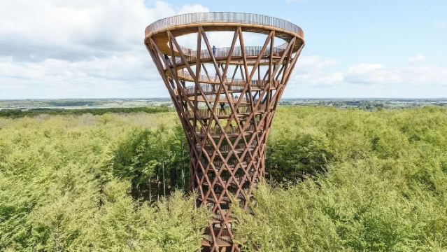 Copenhagen, Denmark|Lawatan Sehari Tasik Biru Hutan Menara + Eksplorasi Mendalam Cermin Langit dan Puncak Hutan