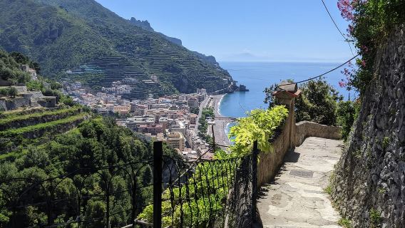 SALERNO: Con Đường Hiking Dễ Dàng Vùng Chanh • Maiori và Minori