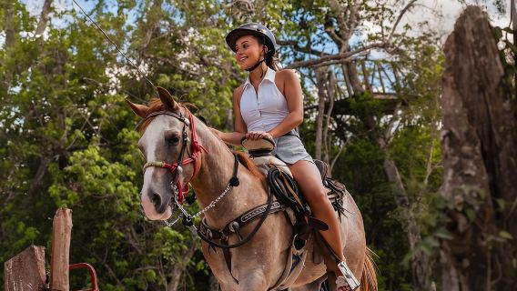Cancun ATV, Zipline, Cenote, Horseback Riding & Tequila Tasting