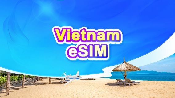 Vietnam 5G eSIM | Tagespaket/Datenpaket | 1–30 Tage | 24-Stunden-Abrechnung | QR-Code