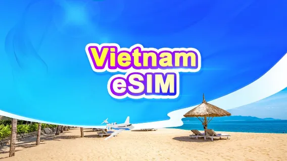 eSIM 5G Vietnam | Pacchetti giornalieri/Pacchtti a dati totali | 1-30 giorni | Validità a 24 ore | Codice QR