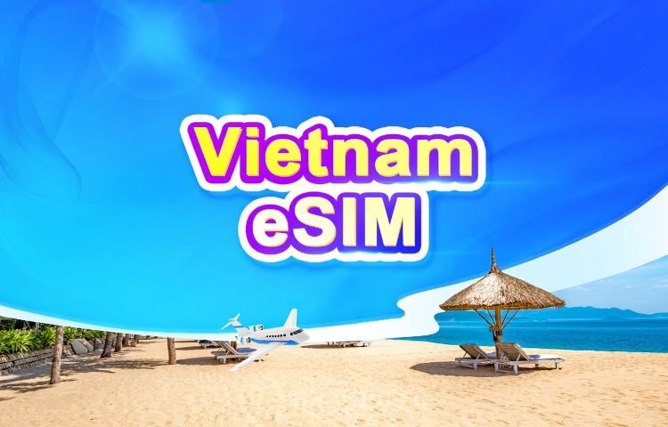 越南 5G eSIM | 日用包/流量包 | 1-30天 | 24小時計費 | QR code
