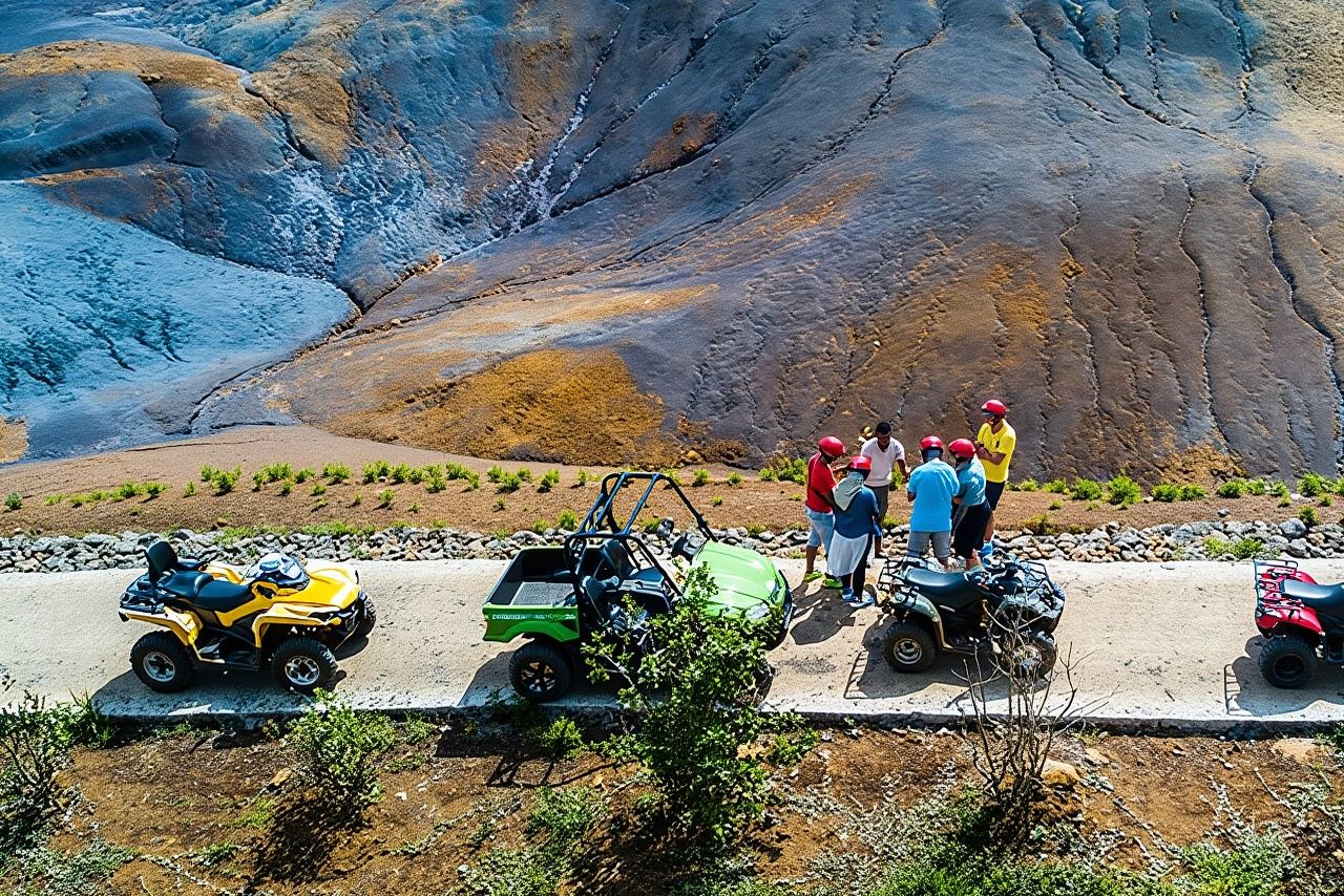 Teksi persendirian : Lawatan berpandu barat daya mauritius.