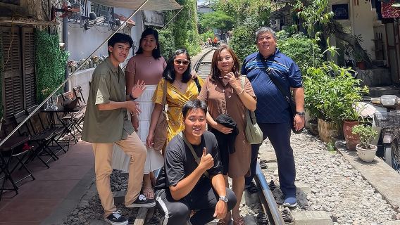 Tour tham quan thành phố Hà Nội nửa ngày cho nhóm nhỏ kèm tham quan đường tàu (4 giờ)